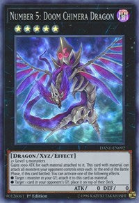 Number 5: Doom Chimera Dragon [Dark Neostorm] [DANE-EN092]