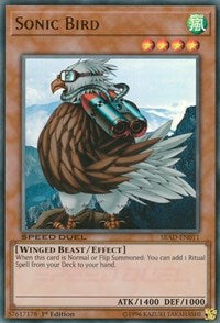 Sonic Bird [Speed Duel: Attack from the Deep] [SBAD-EN011]