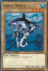 Great White [Speed Duel: Attack from the Deep] [SBAD-EN021]