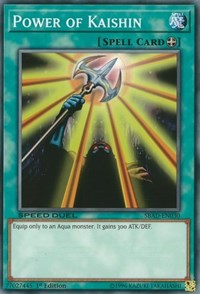 Power of Kaishin [Speed Duel: Attack from the Deep] [SBAD-EN030]