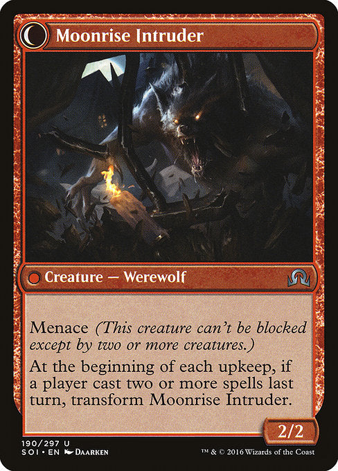 Village Messenger // Moonrise Intruder [Shadows over Innistrad]