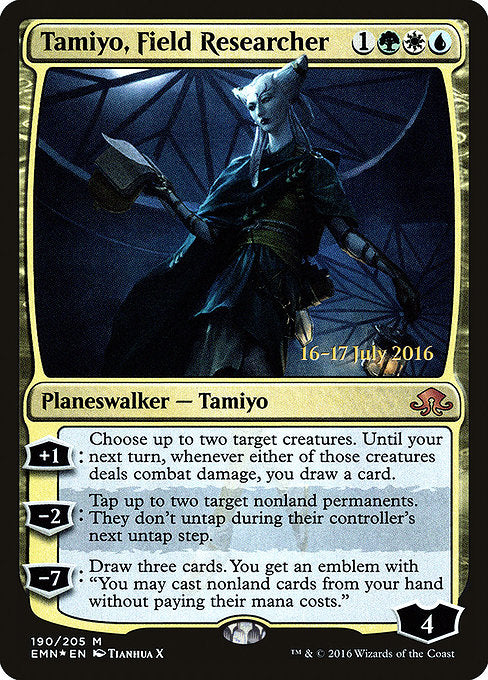 Tamiyo, Field Researcher [Eldritch Moon Promos]