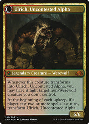 Ulrich of the Krallenhorde // Ulrich, Uncontested Alpha [Eldritch Moon]