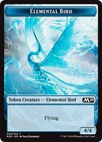Elemental Bird Token [Core Set 2020]