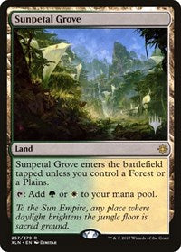 Sunpetal Grove [Promo Pack: Core Set 2020]