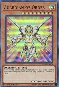 Guardian of Order [Battles of Legend: Hero's Revenge] [BLHR-EN075]