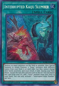 Interrupted Kaiju Slumber [Battles of Legend: Hero's Revenge] [BLHR-EN087]
