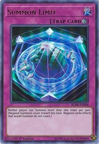 Summon Limit [Battles of Legend: Hero's Revenge] [BLHR-EN088]