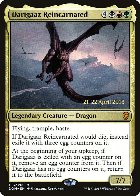 Darigaaz Reincarnated [Dominaria Promos]