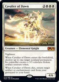 Cavalier of Dawn [Prerelease Cards]