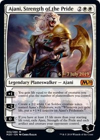 Ajani, Strength of the Pride [Prerelease Cards]