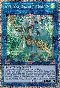 Apollousa, Bow of the Goddess (Prismatic) [Rising Rampage] [RIRA-EN048]