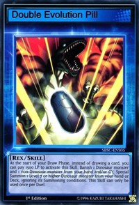 Double Evolution Pill [Speed Duel: Scars of Battle] [SBSC-ENS05]