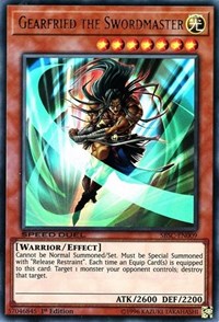 Gearfried the Swordmaster [Speed Duel: Scars of Battle] [SBSC-EN009]