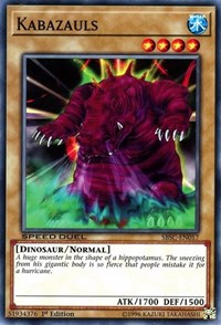 Kabazauls [Speed Duel: Scars of Battle] [SBSC-EN017]
