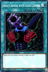 Insect Armor with Laser Cannon [Speed Duel: Scars of Battle] [SBSC-EN021]