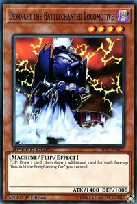 Dekoichi the Battlechanted Locomotive [Speed Duel: Scars of Battle] [SBSC-EN032]