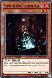 Master Craftsman Gamil [Speed Duel: Scars of Battle] [SBSC-EN037]