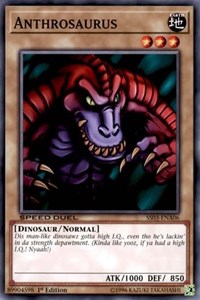 Anthrosaurus [Speed Duel Decks: Ultimate Predators] [SS03-ENA06]
