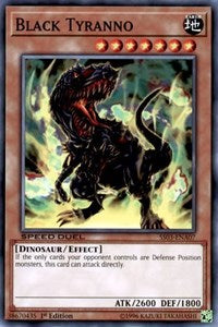 Black Tyranno [Speed Duel Decks: Ultimate Predators] [SS03-ENA07]