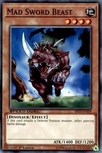 Mad Sword Beast [Speed Duel Decks: Ultimate Predators] [SS03-ENA09]