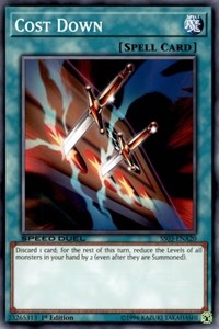 Cost Down [Speed Duel Decks: Ultimate Predators] [SS03-ENA20]