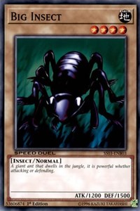 Big Insect [Speed Duel Decks: Ultimate Predators] [SS03-ENB03]