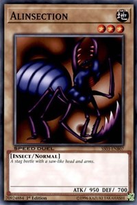 Alinsection [Speed Duel Decks: Ultimate Predators] [SS03-ENB07]
