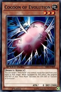 Cocoon of Evolution [Speed Duel Decks: Ultimate Predators] [SS03-ENB09]