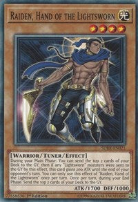 Raiden, Hand of the Lightsworn [Structure Deck: Rokket Revolt] [SDRR-EN021]