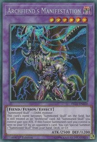 Archfiend's Manifestation [Fists of the Gadgets] [FIGA-EN034]