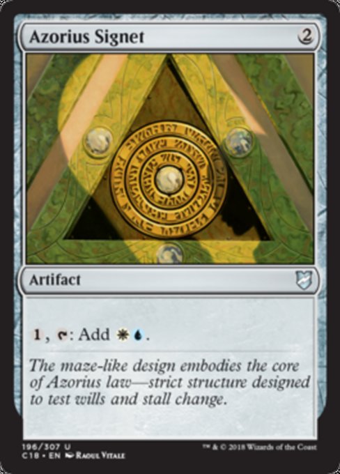 Azorius Signet [Commander 2018]