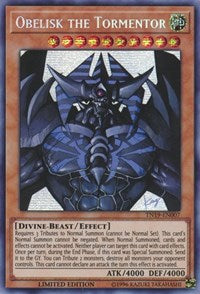 Obelisk the Tormentor [2019 Gold Sarcophagus Tin] [TN19-EN007]