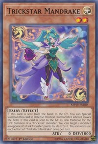 Trickstar Mandrake [2019 Gold Sarcophagus Tin Mega Pack] [MP19-EN005]