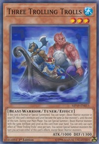 Three Trolling Trolls [2019 Gold Sarcophagus Tin Mega Pack] [MP19-EN015]