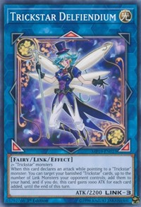 Trickstar Delfiendium [2019 Gold Sarcophagus Tin Mega Pack] [MP19-EN023]