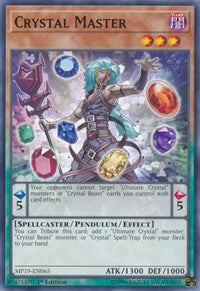 Crystal Master [2019 Gold Sarcophagus Tin Mega Pack] [MP19-EN065]