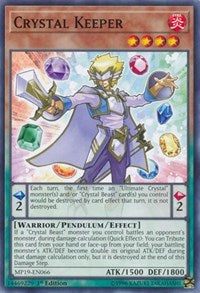 Crystal Keeper [2019 Gold Sarcophagus Tin Mega Pack] [MP19-EN066]