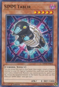 SIMM Tablir [2019 Gold Sarcophagus Tin Mega Pack] [MP19-EN072]