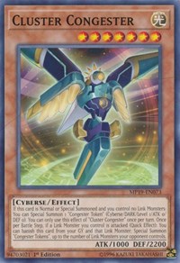 Cluster Congester [2019 Gold Sarcophagus Tin Mega Pack] [MP19-EN073]