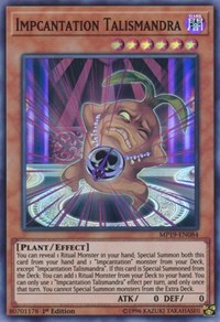 Impcantation Talismandra [2019 Gold Sarcophagus Tin Mega Pack] [MP19-EN084]