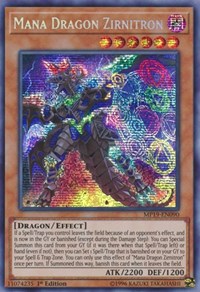 Mana Dragon Zirnitron [2019 Gold Sarcophagus Tin Mega Pack] [MP19-EN090]