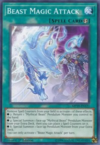 Beast Magic Attack [2019 Gold Sarcophagus Tin Mega Pack] [MP19-EN121]