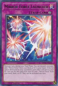 Mirror Force Launcher [2019 Gold Sarcophagus Tin Mega Pack] [MP19-EN126]