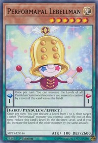 Performapal Lebellman [2019 Gold Sarcophagus Tin Mega Pack] [MP19-EN146]