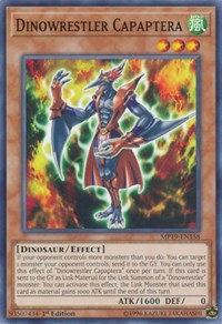 Dinowrestler Capaptera [2019 Gold Sarcophagus Tin Mega Pack] [MP19-EN158]