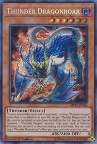 Thunder Dragonroar [2019 Gold Sarcophagus Tin Mega Pack] [MP19-EN169]