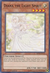 Diana the Light Spirit [2019 Gold Sarcophagus Tin Mega Pack] [MP19-EN174]