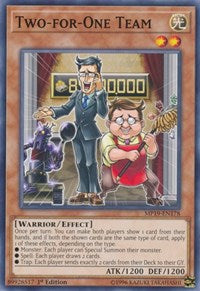 Two-for-One Team [2019 Gold Sarcophagus Tin Mega Pack] [MP19-EN178]