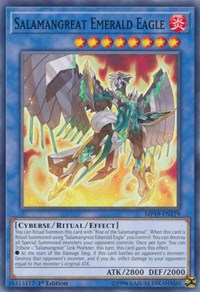 Salamangreat Emerald Eagle [2019 Gold Sarcophagus Tin Mega Pack] [MP19-EN179]